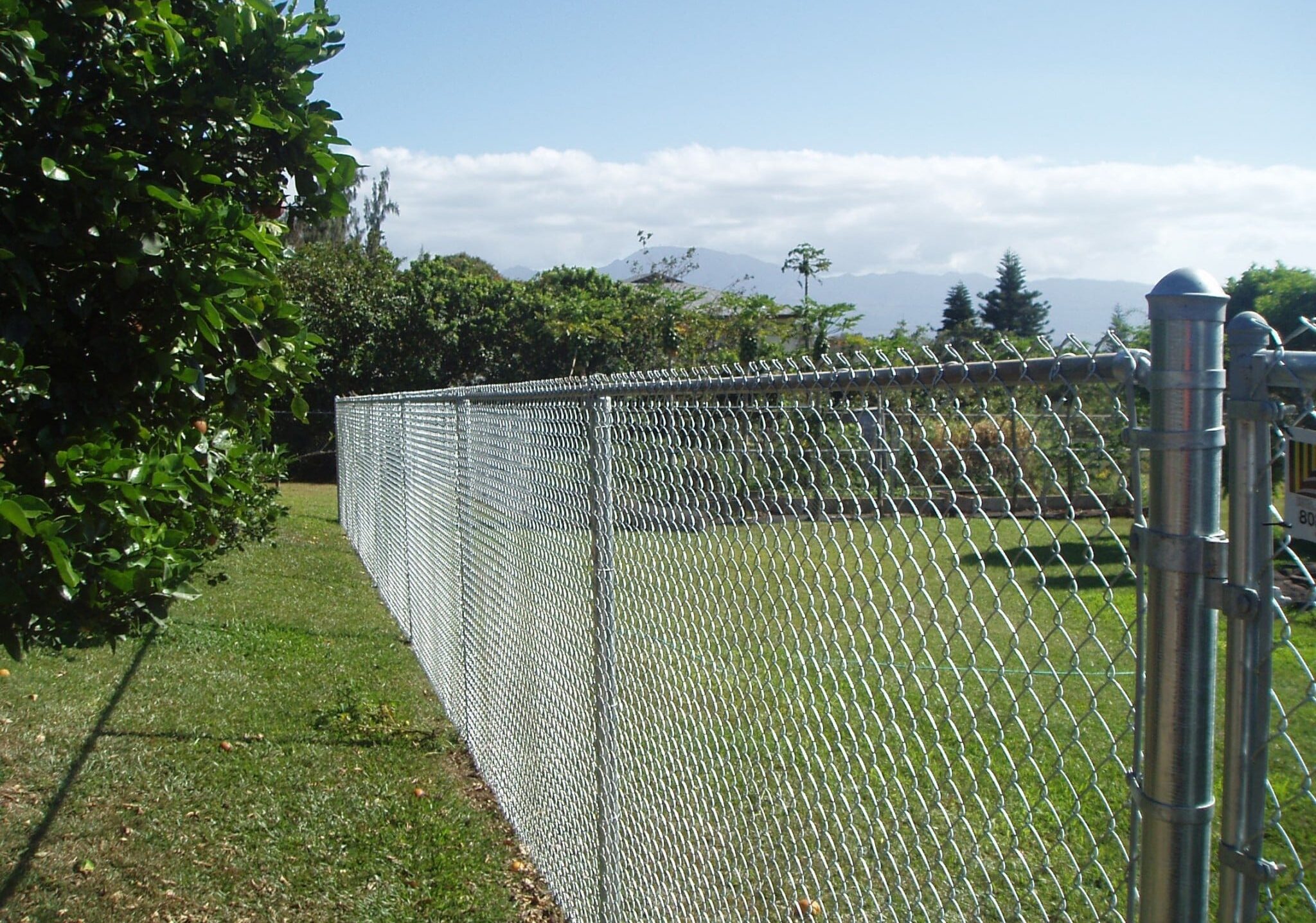 chain link fence